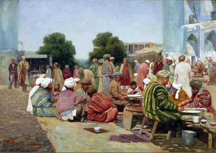 Bazaar, Vasily Vereshchagin